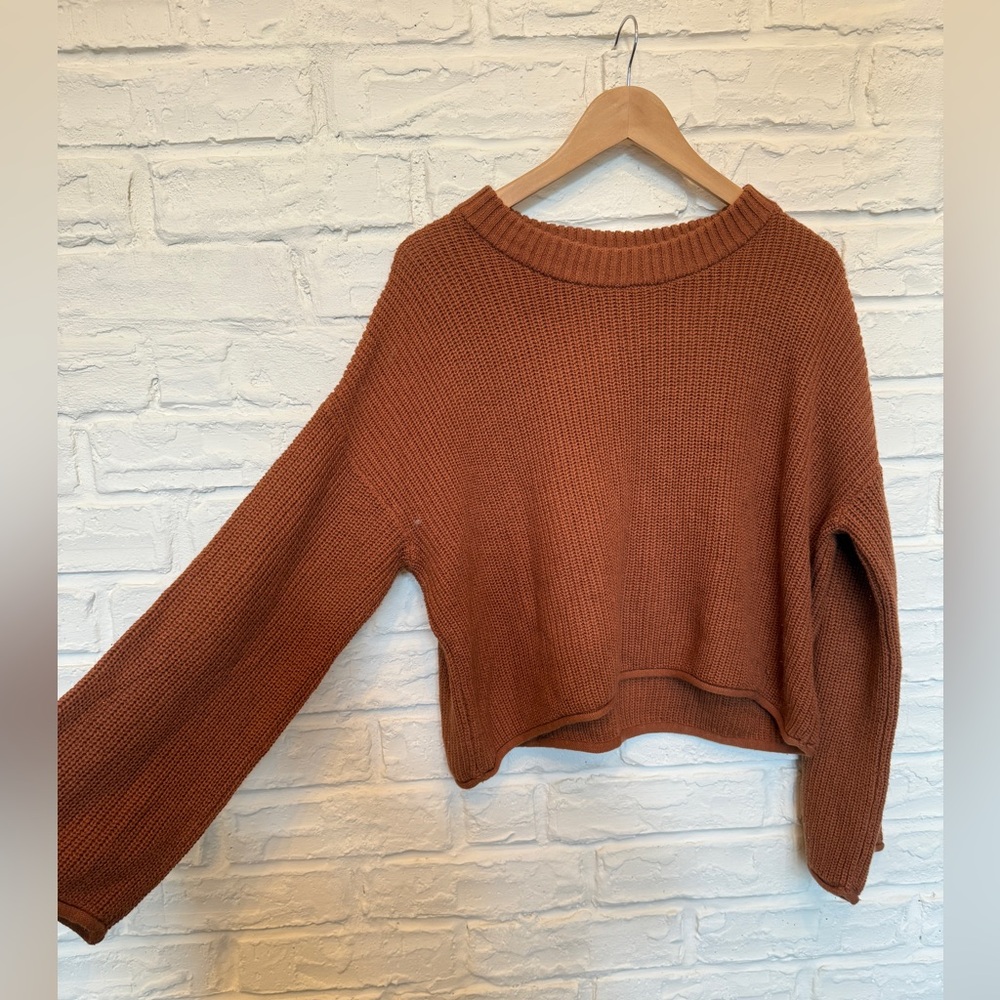 Wild Fable sweater with bell sleeves